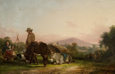 Gypsy Encampment by William Snr. Shayer